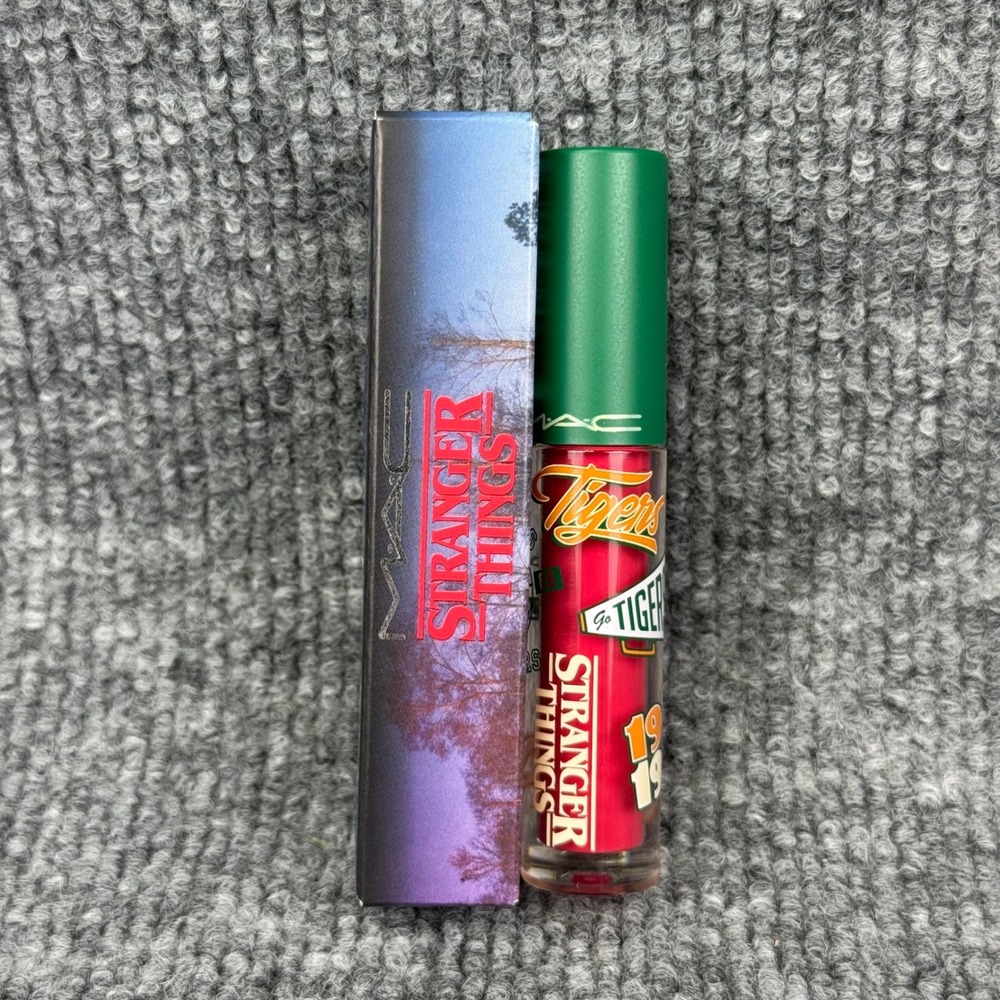 MAC Stranger Things Lipglass Excellent Erica Limited Edition Lip Gloss NIB